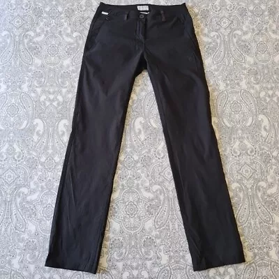Craghoppers Women’s Kiwi Pro Stretch 2 Trousers Size 10 L Black High Waist • £18.95