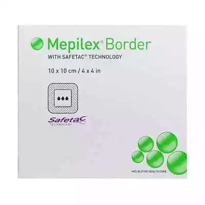 Mepilex Border 295300 4 X4  Silicone Dressing 1 Pack Of 5 EXP 08/2023 • $15