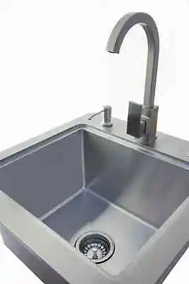 $799 • Buy Coyote 21 Inch Sink With Faucet, Drain, Soap Dispenser