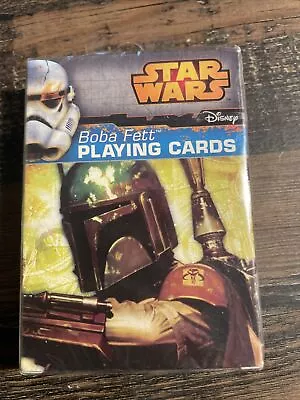 Star Wars Boba Fett Deck Of Playing Cards Artwork Concept Drawings & Movie Image • $5