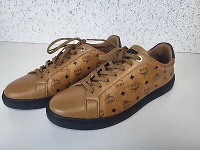 MCM Terrain Low Top Leather Sneakers For Men Size 43 • $165