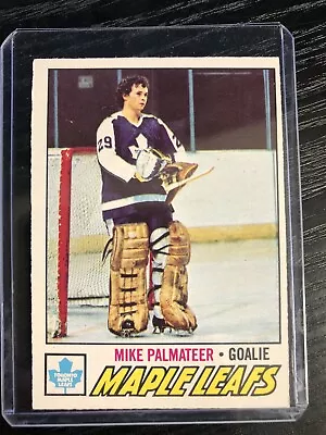 1977-78 Topps Mike Palmateer #211 RC Rookie Card Toronto Maple Leafs NM Hockey • $4.99