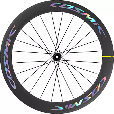 Custom Decals  For Wheelset MAVIC COSMIC SL 65. Stickers Rainbow Chrome • $29