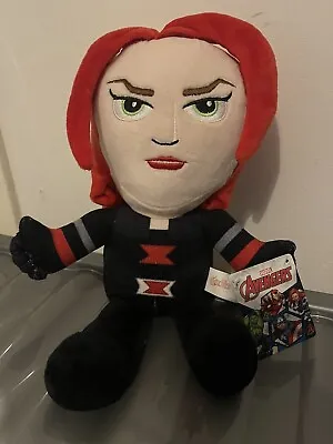 MARVEL Avengers X Men - BLACK WIDOW Large 12  Plush Soft Toy With Tags • £4.99