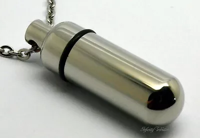 £21.99 • Buy Cremation Urn Necklace Ashes Pendant Keepsake Charm Pill Capsule Stash