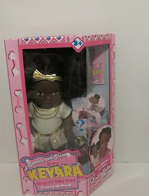 Sparkle And Shine BABY KEYARA Kenya's Baby Sister Growing Up Proud 12  Doll  • $64.05