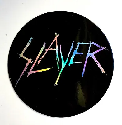 Slayer 3.5  Sticker Decal Car 3D Skateboard Window Punk Truck Guitar Metal Vinyl • $5.98