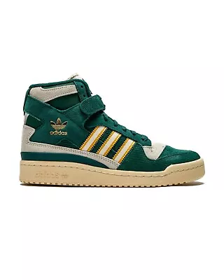 [FZ6301] Adidas Forum 84 HI Collegiate Green White Bogold Sneakers *NEW* • $79.99