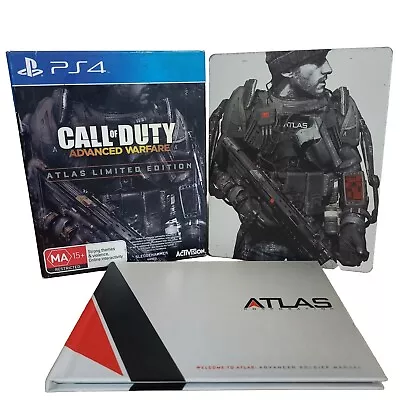 PS4 Call Of Duty: Advanced Warfare Steelbook Atlas Limited Edition PlayStation • $21.50