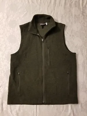Ibex Merino Wool Vest Mens M Green Forest Olive Performance Outdoor Wear • $76
