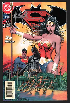 Superman/Batman #10 (NM) 2004 Signed By Michael Turner • $49.87