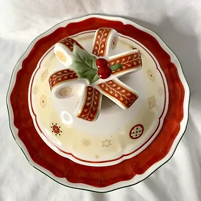 Villeroy & Boch TOY'S FANTASY Christmas Covered Candy Bowl Dish • $58.26