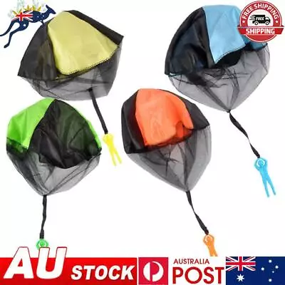 Hand Throwing Kids Mini Play Parachute Toy Man Model Outdoor Sports Toys • $8.89