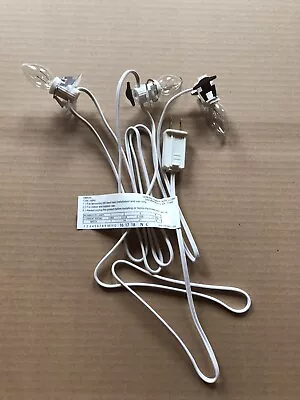 Blow Mold Light Cord C 7 Clip In 3 BULBS NEW ORIGINAL General Foam Replacement • $15.99