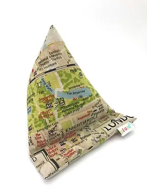 Pilola Medium Techcushion IPad Mini KIndle Cushion Pilllow Stand London Map • £15
