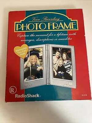 Vintage Radio Shack Voice Recording Photo Frame Unused Abk • $11.31