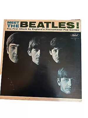 MEET THE BEATLES !  The First Album By England’s Phenomenal Pop Combo T2047 • £193.03