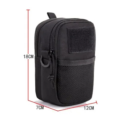  Tactical Medical First Aid Hunting Pouch Travel Pocket Organizer EDC Pouch Bag  • $11.96