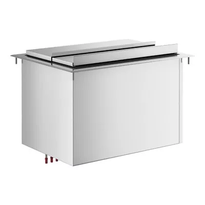 18 W X 24 L Stainless Steel Drop-In Ice Bin With 7 Circuit Post-Mix Cold Plate • $1369.95