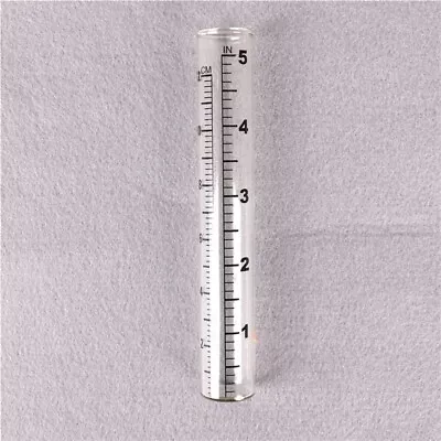 22*140mm Glass Rain Gauge Replacement Tube Outdoor Home Garden Yard Supplie.FD • £5.53