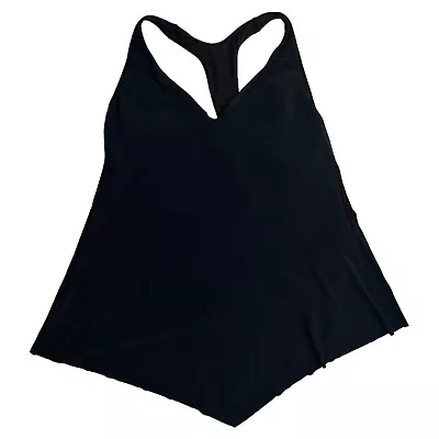 Magicsuit Swim Wear Underwire Bra Removable Cup Tankini Top ONLY Black Size 12 • $18.35