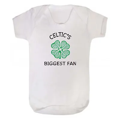 CELTIC Babygrow Bodysuit // Scotland Football CFC // Baby Shower / Birthday Gift • £14.99