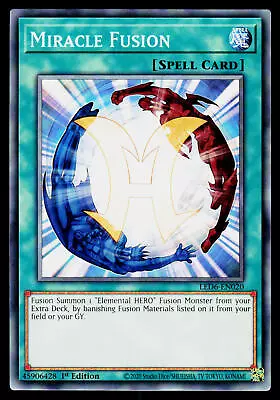 Legendary Duelists: Magical Hero #LED6-EN020 Miracle Fusion • $1.25