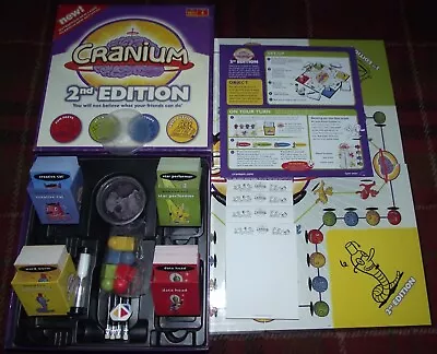 SUPERB CRANIUM 2nd EDITION OUTRAGEOUS NEW HILARIOUS ACTIVITIES RARELY PLAYED • £3.99