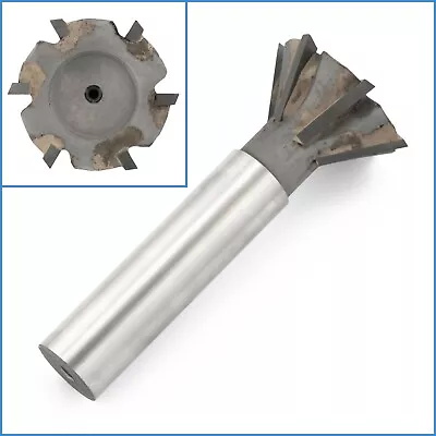 35mm 60 Degree Carbide 6Flute Dovetail End Mill Cutter Metalwork Cutting Endmill • $39.11
