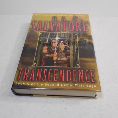 Transcendence By R.A. Salvatore  DemonWars Saga   Signed  1st Edition  Hardcover • $42