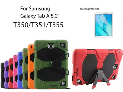 For Samsung Galaxy Tab A 8.0  2015 Heavy Duty Shock Proof Case/Screen Protector • $5.50