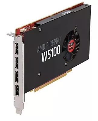 AMD FirePro W5100 4GB GDDR5 Graphic Card • $45