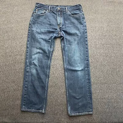 Levi's Jeans Mens 36x34 559 Relaxed Straight Fit Blue Denim Actual (36x32) • $17.99