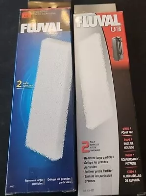 Fluval U3 Filter Foam Pad 2pks Of 2 • £14.48