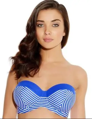 Plus Size Swimwear Bikini Freya Tootsie 3603 Beach Strapless Bandeau Bikini Top  • £12.99