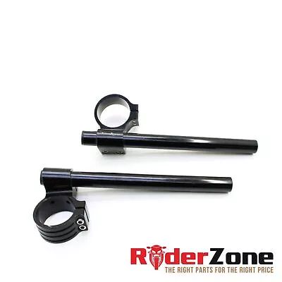 2007 2008 Suzuki Gsxr1000 Handle Bar Black Track Ready Clip Ons Adjustable • $54.99