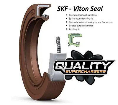 SKF Viton Supercharger Nose Drive Snout Oil Seal Eaton M45 M62 M90 M112 Viton • $16.99