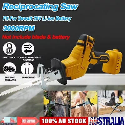 Cordless Electric Reciprocating Saw Wood Metal Sabre Saw For Dewalt 18V Battery • $54.99