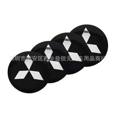 4Pcs 56mm Wheel Auto Center Cap Badge Emblem Hub Cover For Mitsubishi Logo • $10.44