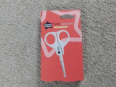 Tommee Tippee Essentials Baby Nail Scissors Shaped For Little Nails From Birth • £2.99
