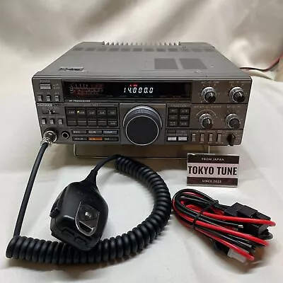 KENWOOD TS-440S 100W HF Ham Radio Transceiver Antenna Tuner W/Cable Used Working • $693.91