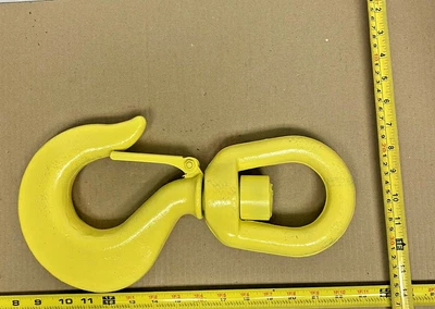 $149.95 • Buy 11 Ton Crosby S322 (KA) Swivel Hook, NOS  L-322AN (1048868) Yellow