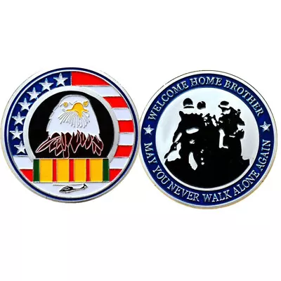 VIETNAM WAR Welcome Home Brother Challenge Coin Collectible USA Commemorative • $1.95