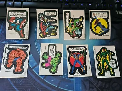 £12 • Buy Topps Marvel Comic Book & Superheroes Trading Cards Chewing Gum Stickers 1975-76