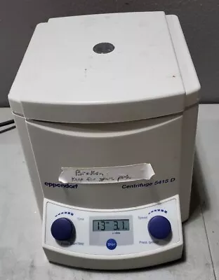 Eppendorf 5415D 5415-D Centrifuge W ROTOR  • $137.99