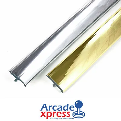 19mm 20mm 3/4  Chrome Gold T Molding Moulding Arcade Cabinet Bartop 1 X Meter  • $3.19