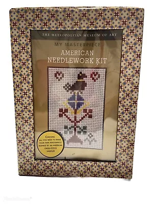 Needlepoint Kit The Metropolitan Museum Of Art Needlepoint Kit With Bird • $13