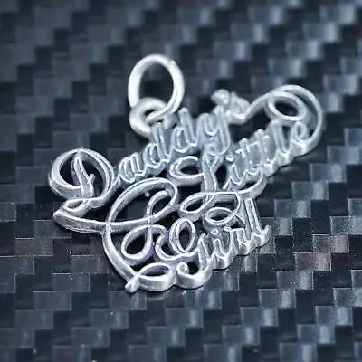 Vintage Sterling Silver 925 “daddy’s Little Girl” Charm • $16