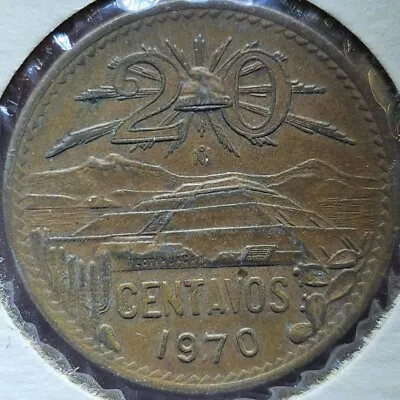 Mexico 20 Centavos 1970 • $1.50