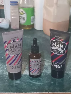 Original Man Shave Kit 3 Piece Gift Set Beard Oil After Shave Shave Cream NEW • $0.25